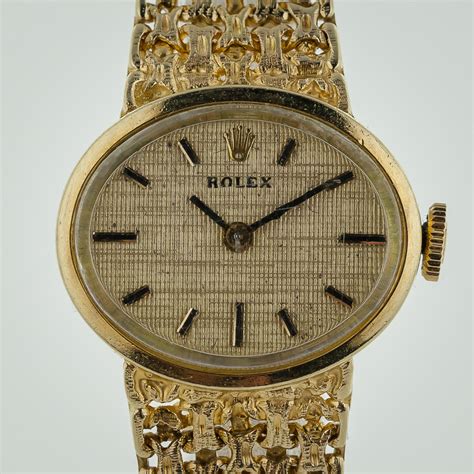 rolex precision gold watch|14k gold Rolex watch.